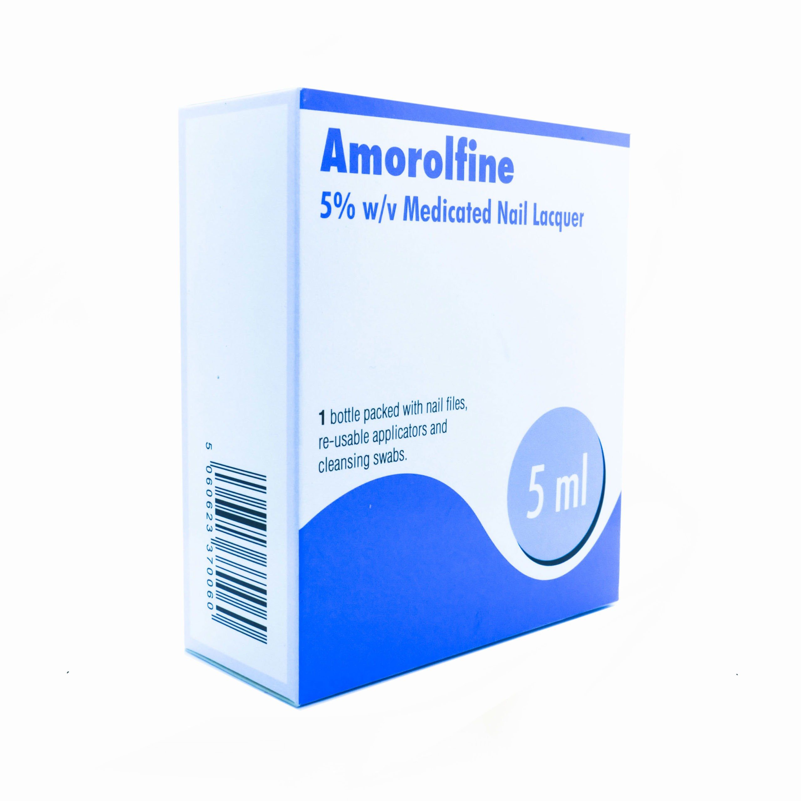 Amorolfine 5% w/v Medicated Nail Fungal Treatment Lacquer 3ml