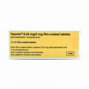Yasmin 0.03 mg Tablets