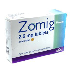 Zomig tablets for migraines