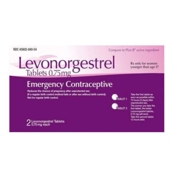 Levonorgestrel Tablets - Emergency Contraception