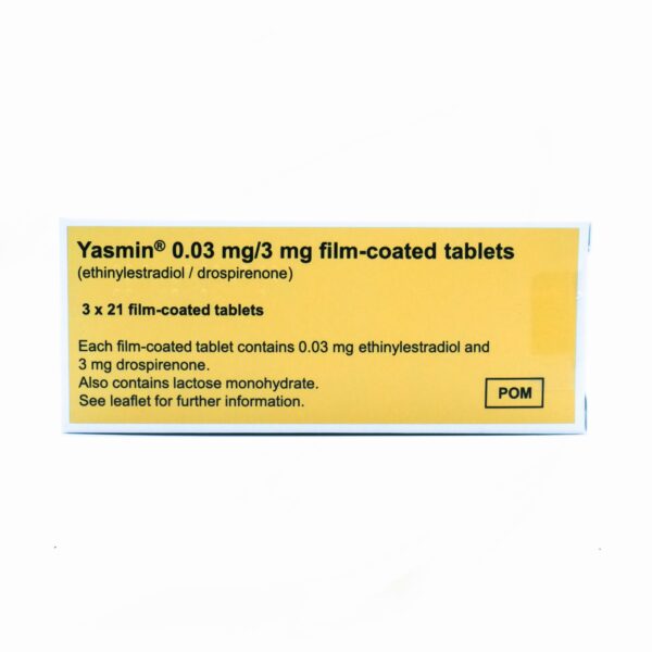 Yasmin Tablets - Female Contraception