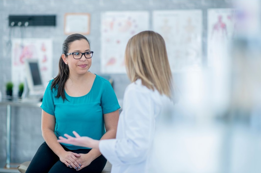 sensitive health issue talking to doctor